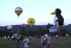 Modellballon - Wettfahrt