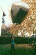 Ballon aus Rettungsfolie - Herbst 1989
